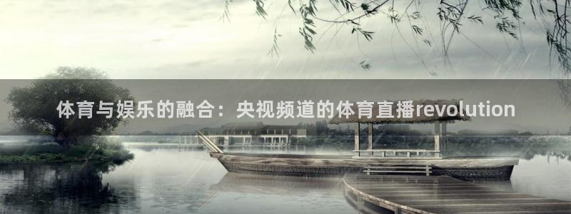 体育与娱乐的融合：央视频道的体育直播revolution