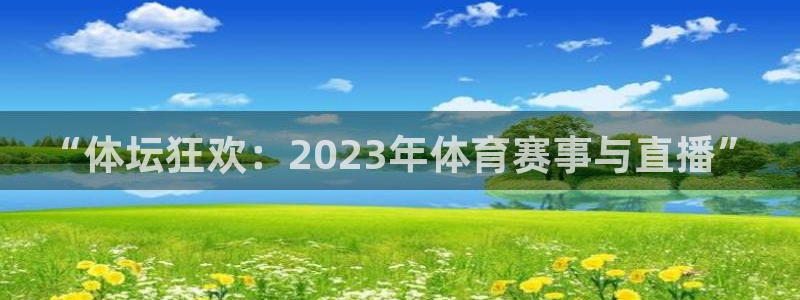 “体坛狂欢：2023年体育赛事与直播”