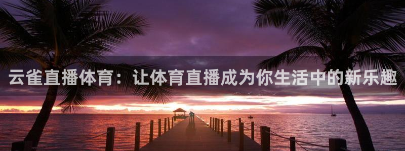 云雀直播体育：让体育直播成为你生活中的新乐趣